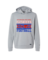 Pittston Area HS Football Stamp - Oakley Performance Hoodie