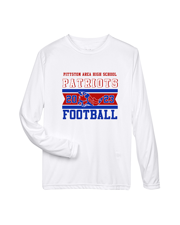 Pittston Area HS Football Stamp - Performance Longsleeve