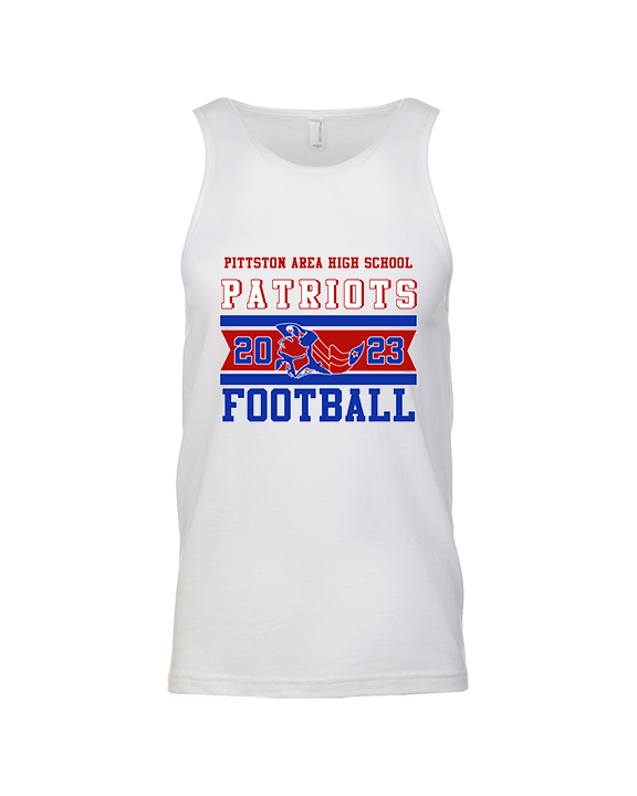 Pittston Area HS Football Stamp - Tank Top