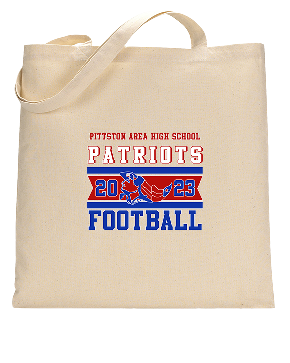 Pittston Area HS Football Stamp - Tote