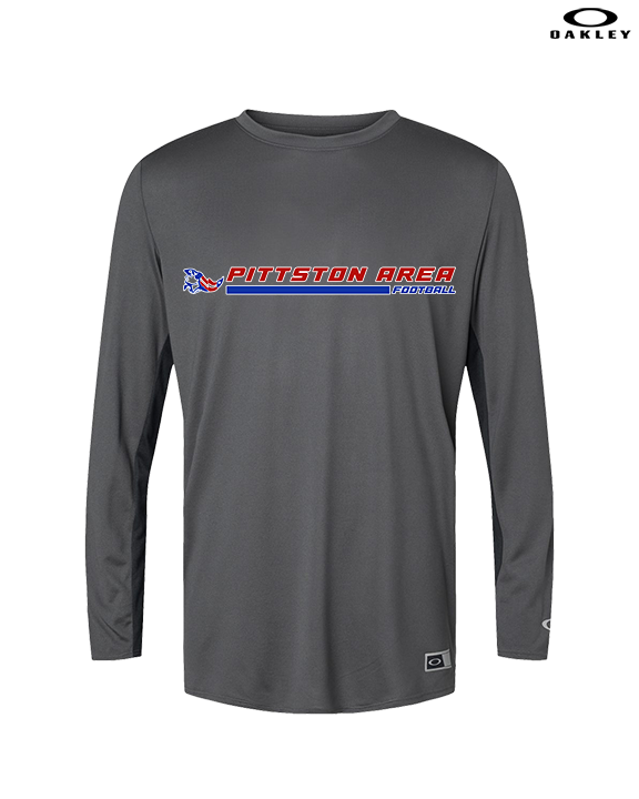 Pittston Area HS Football Switch - Mens Oakley Longsleeve