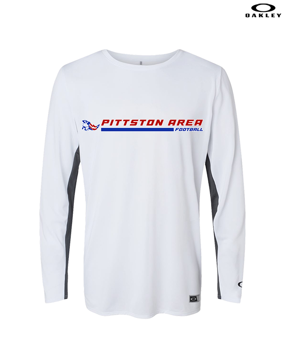 Pittston Area HS Football Switch - Mens Oakley Longsleeve