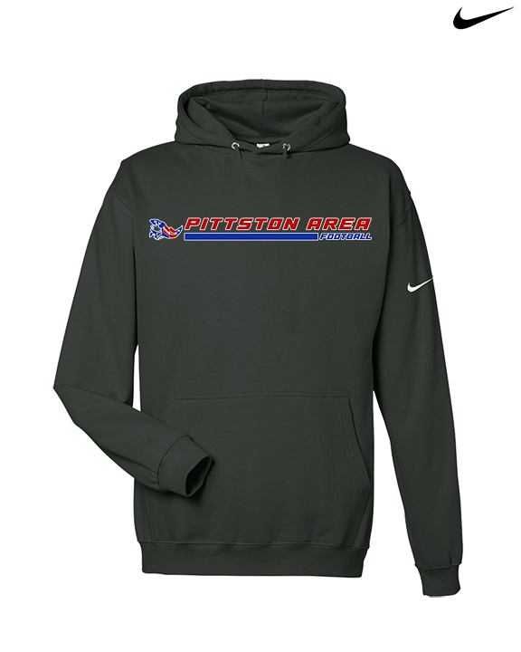 Pittston Area HS Football Switch - Nike Club Fleece Hoodie