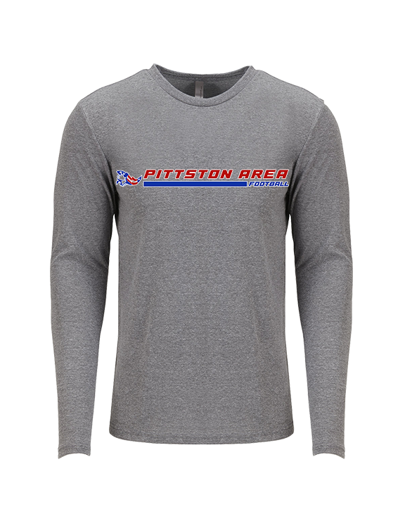 Pittston Area HS Football Switch - Tri-Blend Long Sleeve