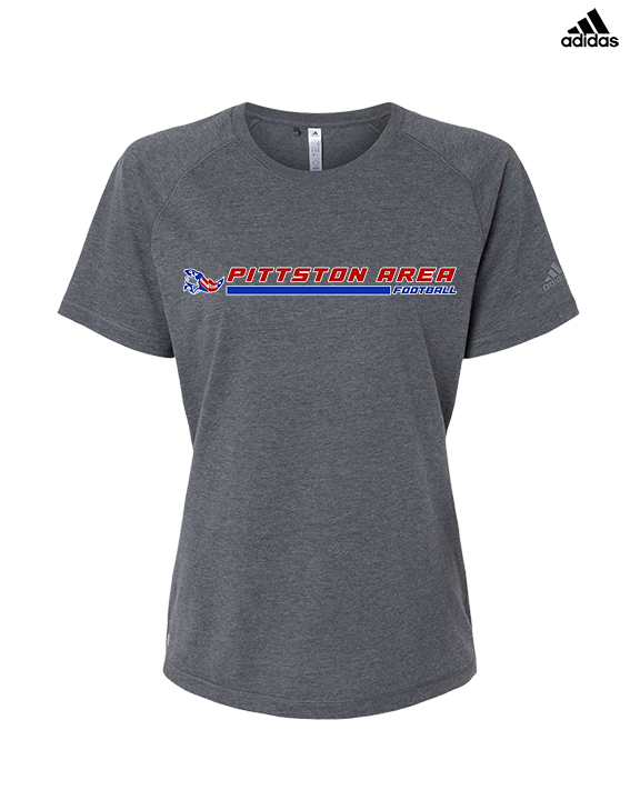 Pittston Area HS Football Switch - Womens Adidas Performance Shirt