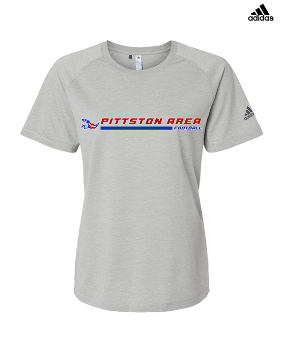 Pittston Area HS Football Switch - Womens Adidas Performance Shirt