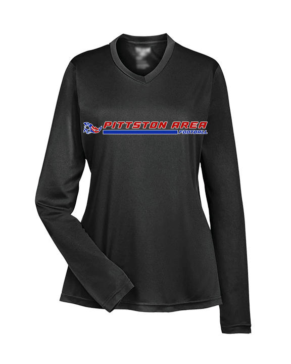 Pittston Area HS Football Switch - Womens Performance Longsleeve