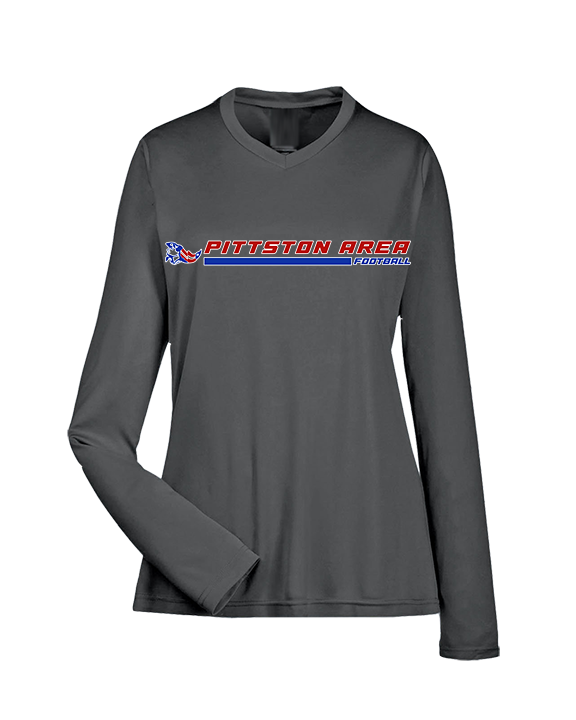 Pittston Area HS Football Switch - Womens Performance Longsleeve