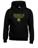 Plainfield East HS Boys Volleyball Block - Youth Hoodie