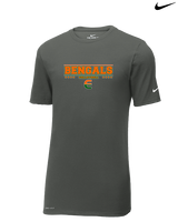 Plainfield East HS Boys Volleyball Border - Mens Nike Cotton Poly Tee