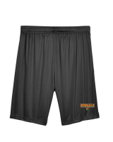 Plainfield East HS Boys Volleyball Border - Mens Training Shorts with Pockets
