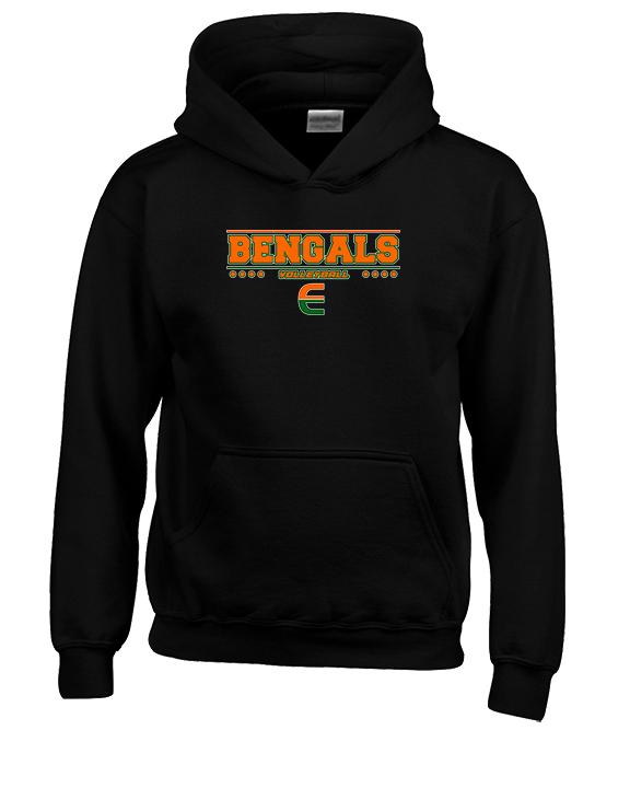 Plainfield East HS Boys Volleyball Border - Youth Hoodie