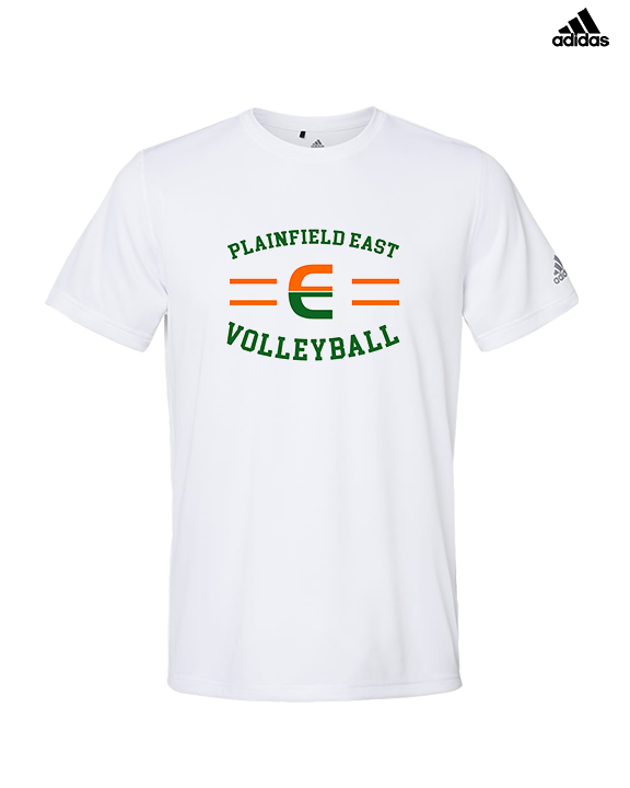Plainfield East HS Boys Volleyball Curve - Mens Adidas Performance Shirt