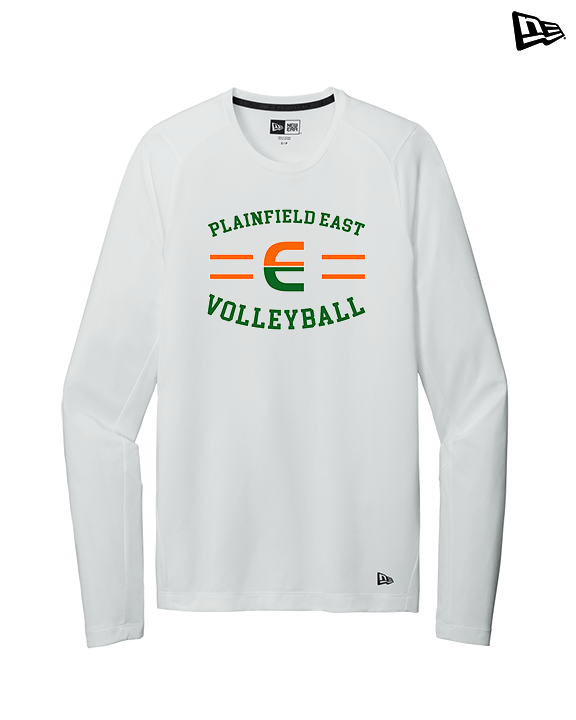 Plainfield East HS Boys Volleyball Curve - New Era Performance Long Sleeve