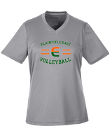 Plainfield East HS Boys Volleyball Curve - Womens Performance Shirt