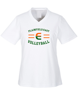 Plainfield East HS Boys Volleyball Curve - Womens Performance Shirt