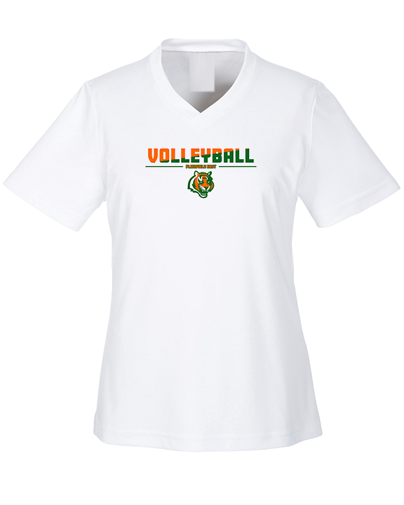 Plainfield East HS Boys Volleyball Cut - Womens Performance Shirt