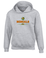 Plainfield East HS Boys Volleyball Half Vball - Youth Hoodie