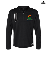 Plainfield East HS Boys Volleyball Stacked - Mens Adidas Quarter Zip