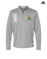 Plainfield East HS Boys Volleyball Stacked - Mens Adidas Quarter Zip