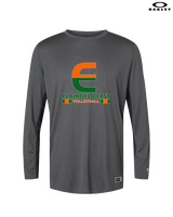Plainfield East HS Boys Volleyball Stacked - Mens Oakley Longsleeve