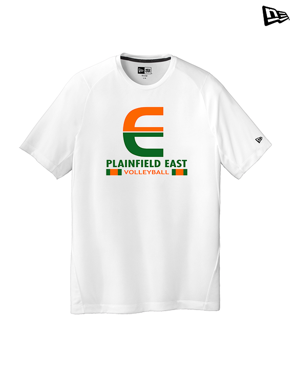 Plainfield East HS Boys Volleyball Stacked - New Era Performance Shirt