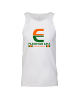 Plainfield East HS Boys Volleyball Stacked - Tank Top