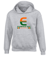 Plainfield East HS Boys Volleyball Stacked - Unisex Hoodie