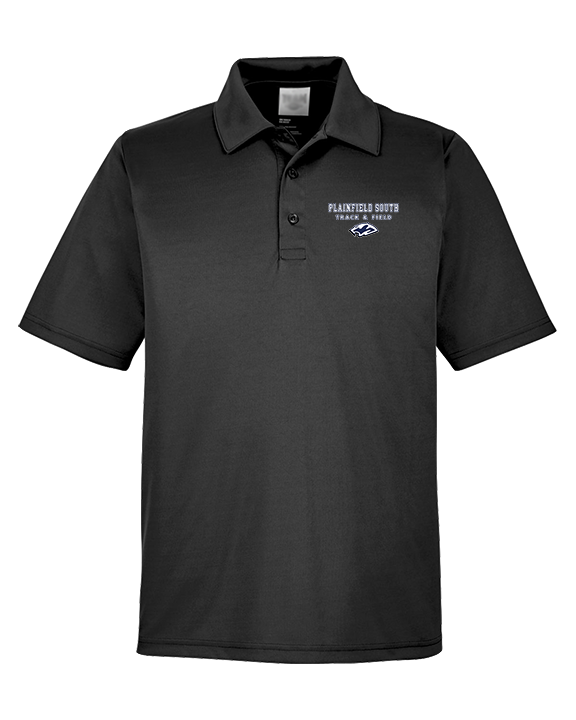 Plainfield South HS Track & Field Block - Mens Polo