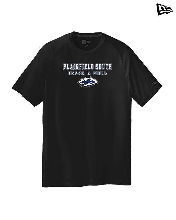 Plainfield South HS Track & Field Block - New Era Performance Shirt