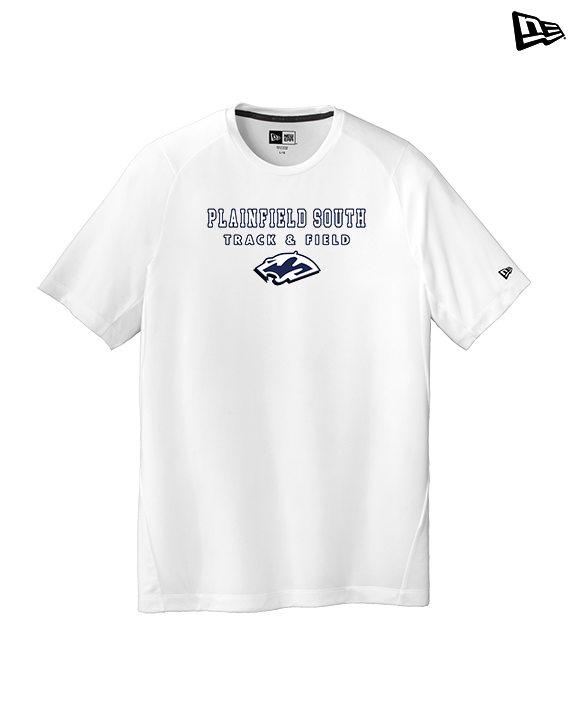 Plainfield South HS Track & Field Block - New Era Performance Shirt