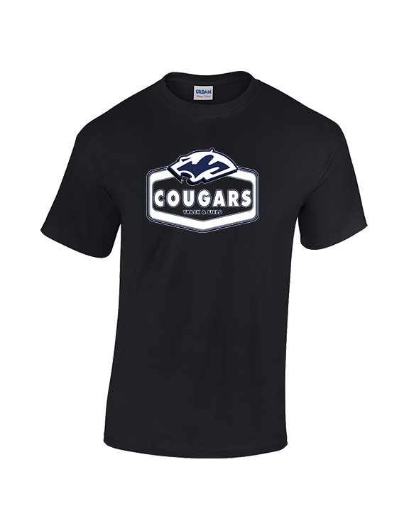 Plainfield South HS Track & Field Board - Cotton T-Shirt
