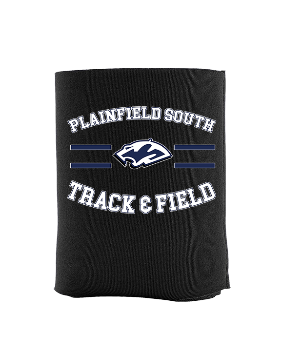 Plainfield South HS Track & Field Curve - Koozie