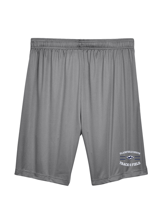 Plainfield South HS Track & Field Curve - Mens Training Shorts with Pockets