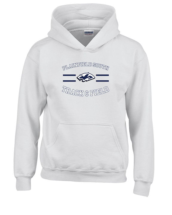 Plainfield South HS Track & Field Curve - Youth Hoodie