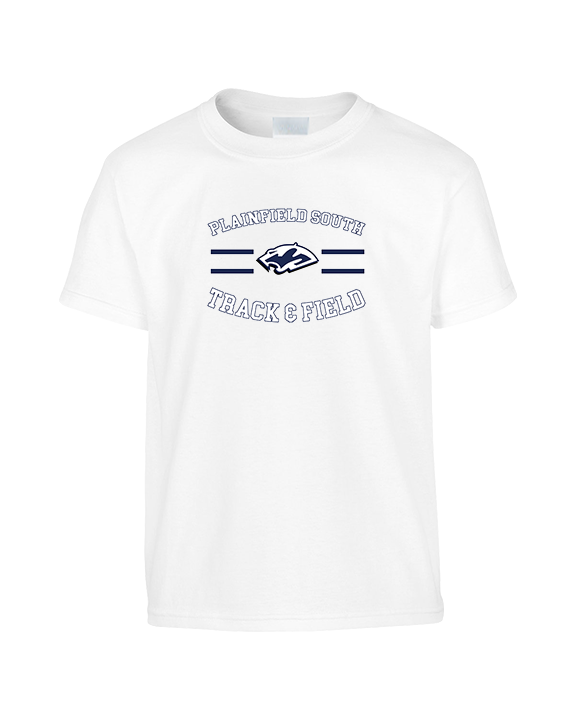 Plainfield South HS Track & Field Curve - Youth Shirt