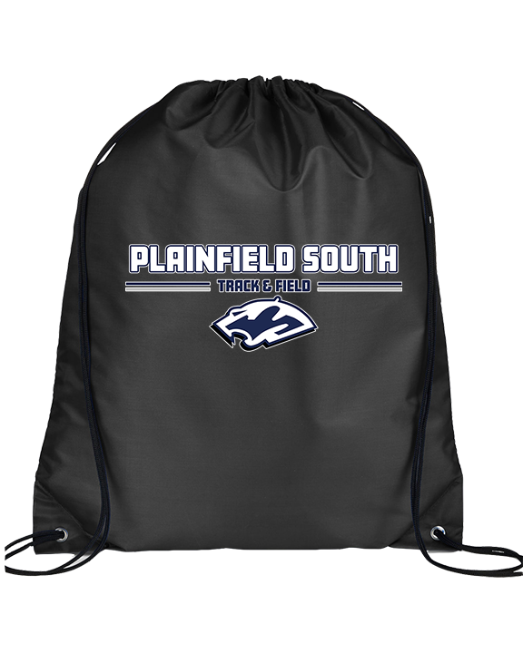 Plainfield South HS Track & Field Keen - Drawstring Bag