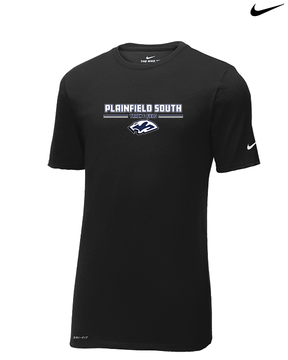 Plainfield South HS Track & Field Keen - Mens Nike Cotton Poly Tee