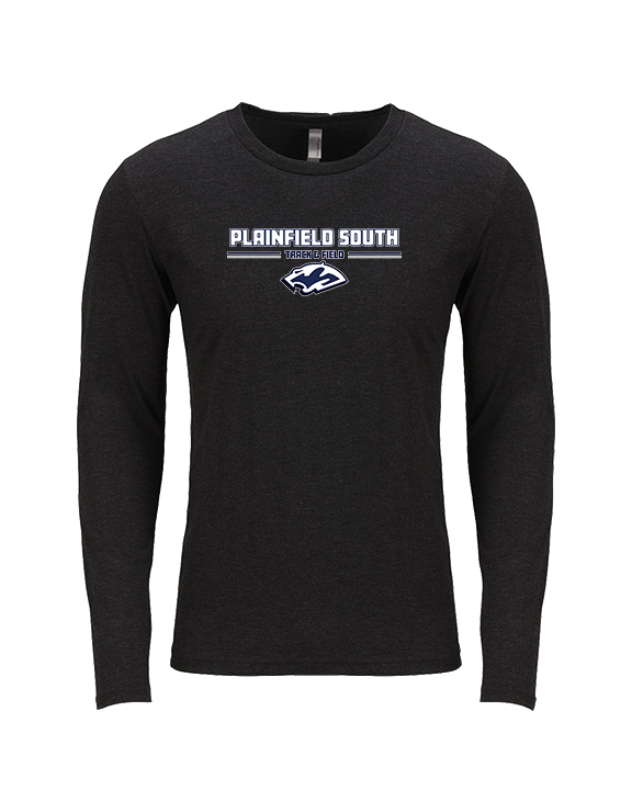 Plainfield South HS Track & Field Keen - Tri-Blend Long Sleeve