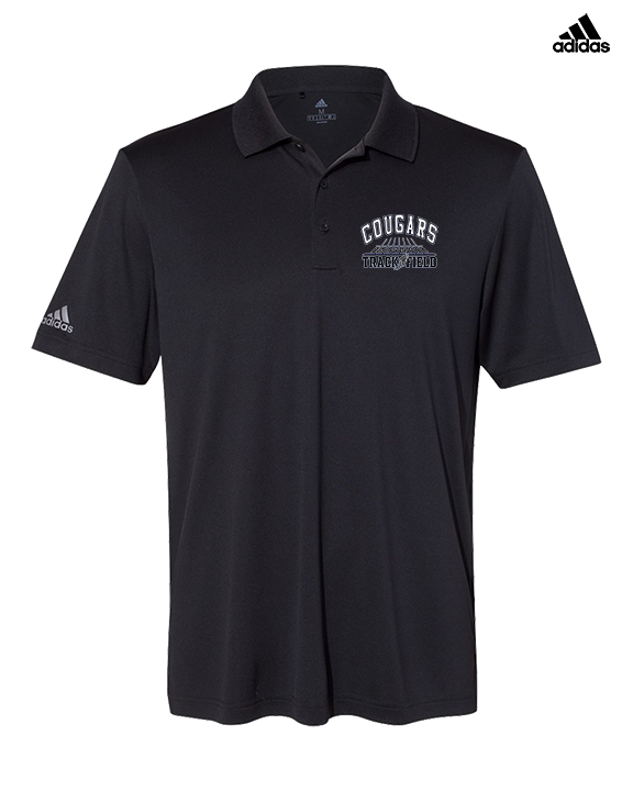 Plainfield South HS Track & Field Lanes - Mens Adidas Polo