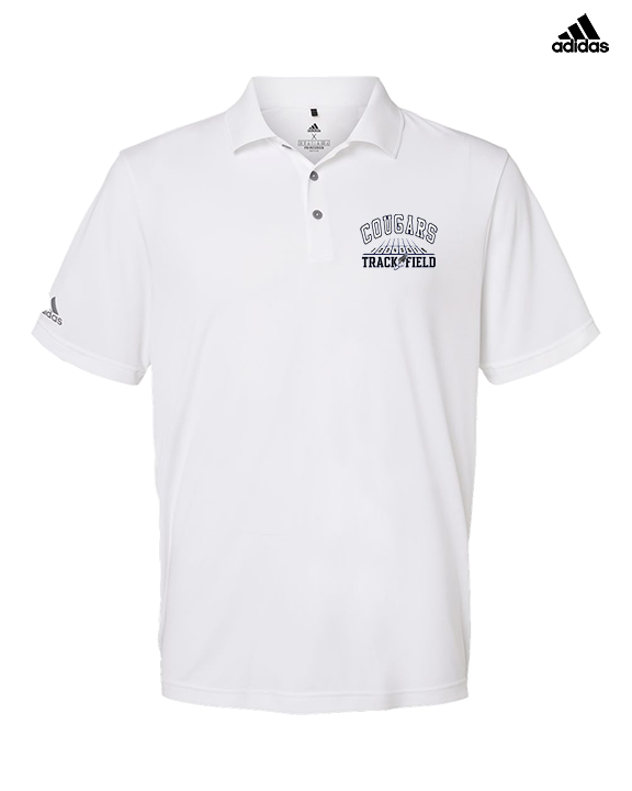 Plainfield South HS Track & Field Lanes - Mens Adidas Polo