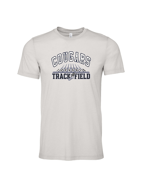 Plainfield South HS Track & Field Lanes - Tri-Blend Shirt
