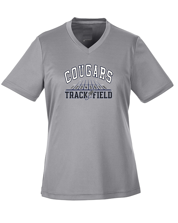 Plainfield South HS Track & Field Lanes - Womens Performance Shirt