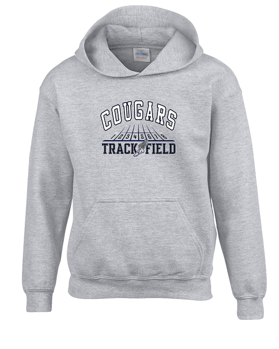 Plainfield South HS Track & Field Lanes - Youth Hoodie