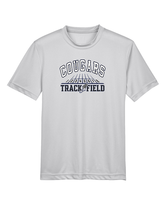 Plainfield South HS Track & Field Lanes - Youth Performance Shirt