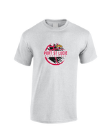 Port St. Lucie HS Boys Basketball Main Logo - Cotton T-Shirt