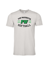 Port Washington HS Softball Curve - Tri-Blend Shirt