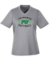 Port Washington HS Softball Curve - Womens Performance Shirt