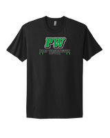 Port Washington HS Softball Stacked - Mens Select Cotton T-Shirt