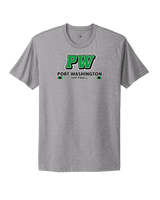 Port Washington HS Softball Stacked - Mens Select Cotton T-Shirt
